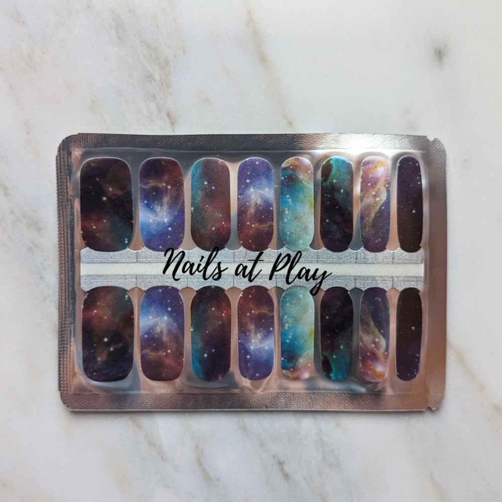 5 for $15 Nail Wraps- Cosmic Vortex